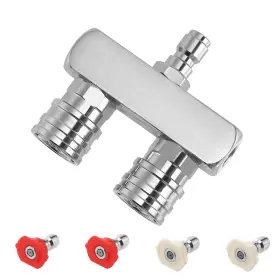 Zs13-2 Ezalor Pressure Washer Tips 2-in-1 Power Nozzle Tip Dual Nozzl