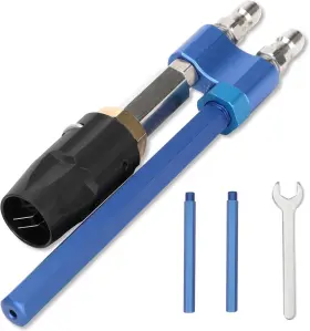 Fancat 792671672500 3-7 Gpm Brass Shooter Tip Twist Nozzle For Pressure Washer With 1/4 Inch Quick Conne