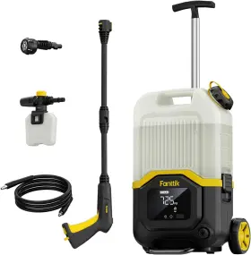 4544 Fanttik Nb8 Ultra Cordless Pressure Washer 4.0 Gal Tank Max 725psi Electric Power Wash