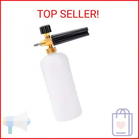 Fasmov 696603742807 Foam Cannon Car Wash Pressure Washer Jet 1/4 Inch Quick Connector Adjus