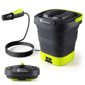 Favormony 785768667886 Portable Pressure-washer Max 290psi Foldable Water Pressure Washer With 3.2gal