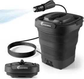 Favormony 785768667893 Foldable Electric Pressure Washer With 3.2 Gal Tank - 290 Psi Indoor Outdoor