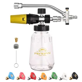 Zip-01 Feng Pai Foam Cannon For 1 Liter / 0.26 Gallon 2in1 Clear Foamcannon