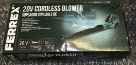 Adbl01 Ferrex 20v Li-ion Cordless Blower Skin With Battery Charger And Box New