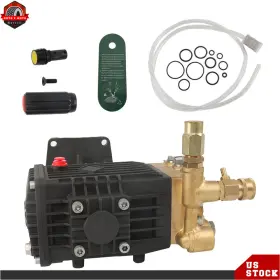 Ber381285 Findmall 4 Gpm Pressure Washer Pump Power 1 Inch Shaft Horizontal 4400 Psi New
