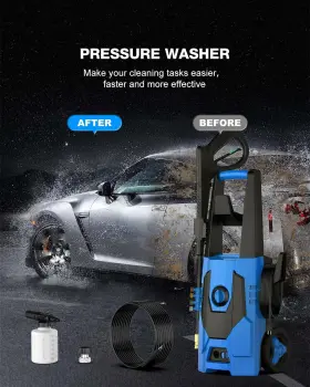 8840 Fiocco 900psi Electric Pressure Washer With 35ft Cord And 4 Nozzles #2