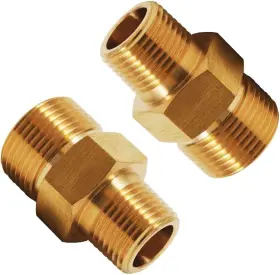 Fitvell 726084238008 Pressure Washer Coupler Fitting 3/8 Inch Npt Male To M22-14mm Thread Hose Press