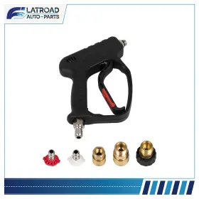 Fl180187at Flatroad Short Pressure Washer Gun With Swivel High Water Handle 3/8 Inch Male