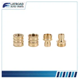 Fl180193at Flatroad New 3/4 Inch Garden Hose Quick Connect Water Solid Brass Female Male Connector Set