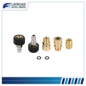 Fl180211at Flatroad 5 Pcs 5000psi Pressure Washer Adapter Set For Washers Hose And Guns