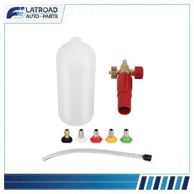 Fl180217at Flatroad 1/4 Inch 5 Nozzle Tips Heavy Duty Foam Cannon Professional Car Wash Pressure Washer