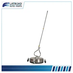 Fl180529at Flatroad 13.7 Inch Pressure Washer Surface Cleaner With 4 Wheels Stainless Steel Brand New
