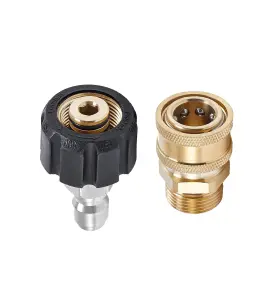 Kf380us Fly Kan Pressure Washer Quick Connect Adapter Set And Disconnect Kit M2