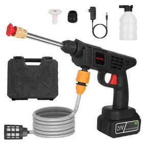 Flynama 744759545626 High Pressure Cordless Washer 363psi Electric Power With 12000mah 21v Rec