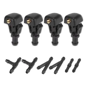 Fopsz388bl-10pc Fogfar Car Front Windshield Washer Nozzles Kit Wiper With