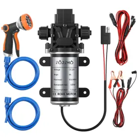 Sbtj-12v Forimo 12 Volt Water Pump 100w 1.7gpm 160psi Portable Pressure Powerful Washing Kit