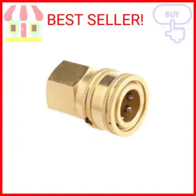 75129 Forney Pressure Washer Accessories Quick Coupler Female Socket 3/8-inch