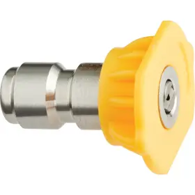 75154 Forney Quick Connect 5.5mm 15 Deg. Yellow Pressure Washer Spray Tip