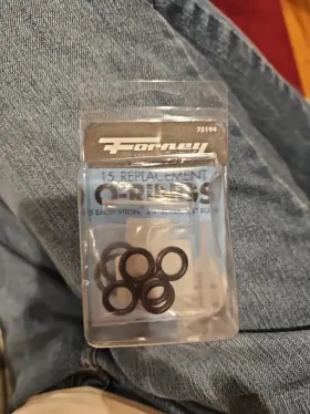 75194 Forney Quick Coupler And Screw Pressure Washer O-ring 15-piece