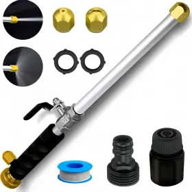 Ftwo002 Ftwonlive Upgraded Jet Nozzle For Garden Hose Power Washer Wand Hydro Hig