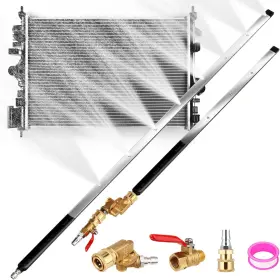 Gadfish 313103356364 48 Inch And 24 Radiator Cleaning Wand Set 8 Nozzle Tips Pressure Washer