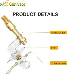 120630-01 Ganivsor - Pilot Ods For Desa Glo-warm Vent Free Natural Gas Wall #3