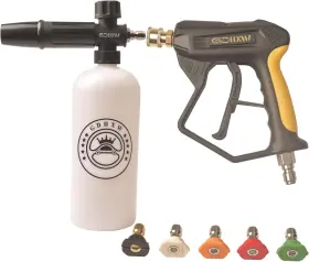 Gdhxw 717023282541 Short Pressure Washer Gun With Quick Connection 5000psi Light Duty Foam C