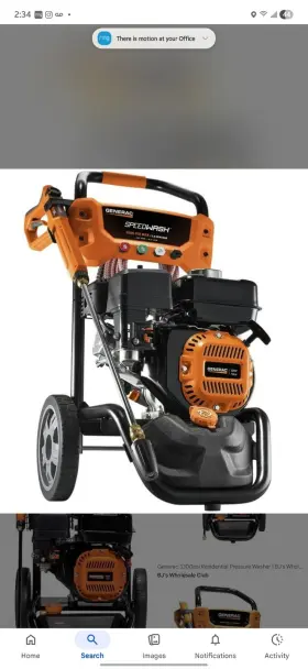 Generac 696471003208 Fuel Tank - Gas Pressure Washer Cleaner 3100psi