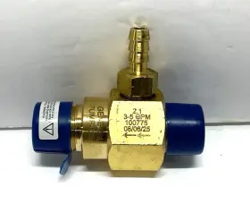 100775 General Pump Pressure Washer Detergent Chemical Injector 2.1mm 3/8 Inch Mpt