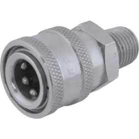2965877 General Pump Pressure Washer Quick Coupler 1/4 Inch Male 5000 Psi Stainless 2965877 General Pump Pressure Washer Quick Coupler 1/4 Inch Male 5000 Psi Stainless