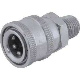 2965893 General Pump Pressure Washer Quick Coupler 5000 Psi 3/8 Inch Male Stainless