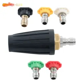 Icc3367944 Genrics 1/4 Inch Connector 360 Rotating Spray Turbo 3600 Psi Pressure Washer Nozzle