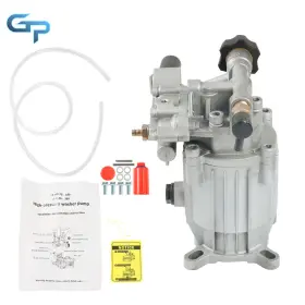 Gre127075 Gggreatparts 3000 Psi Pressure Washer Pump Horizontal 3/4 Inch Shaft 2.5 Gpm Oil Sealed 3400 Rpm