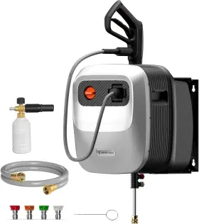B0fh6lqngd Giraffe Tools Grandfalls Retractable Pressure Washer G20 2500 Psi 2.2 Gpm