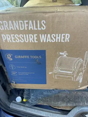 Hp135-30b Giraffe Tools G30 29k Psi Electric High Pressure Washer Power 100ft Hose