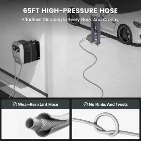 P115-g20-sli-pro Giraffe Tools Max 2400 Psi Electric High Pressure Washer 1800w Power 65ft #3