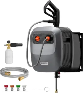 P115-g20pro Giraffe Tools 1800w Electric Pressure Washer Power 65ft Hose Max 2400 Psi