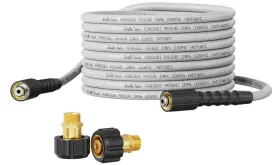 Ph-50ft-n-a Giraffe Tools 50ft 1/4 Inch Pressure Washer Hose With 2 Quick Connectors