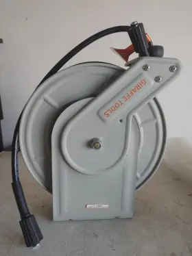 Ta15b-g20pro Giraffe Tools Retractable Pressure Washer Hose Reel 60ft 3200psi