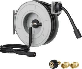 Ta15b-g20us-5 Giraffe Tools 65 Foot Pressure Washer Hose Reel 1/4 Inch 3200 Psi -