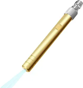 Glamchi 763932809195 Long Range Soap And External Chemical Injection Nozzle - 1000-4500 Psi Downstre