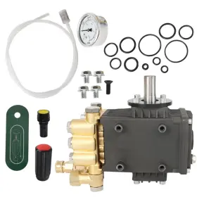 Gt4625348 Globalmart-top 4.9gpm Belt Drive Pressure Power Washer Pump 24mm Solid Shaft New 3600 Psi