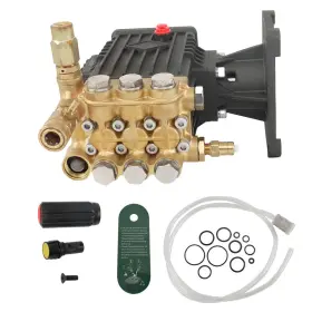 Gt4626258 Globalmart-top Pressure Washer Pump 4 Gpm Power 1 Inch Shaft Horizontal Us 4400 Psi