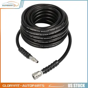 Glf180fg199d132 Gloryfit-autoparts 50ft 3/8 Inch Hot Water Pressure Washer Hose Rubber Power 4800 Psi