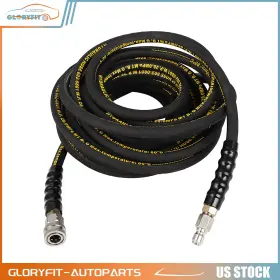 Glf180fg214d119 Gloryfit-autoparts 4000psi Pressure Washer Hose Hot/cold Water 1/4 Inch Kink Wear With 3/8 Quick