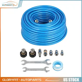 Glf180fg218d116 Gloryfit-autoparts 5800 Psi Pressure Washer Sewer Jet Kit 100ft 1/4 Inch Upgraded Pu Hose Blue New