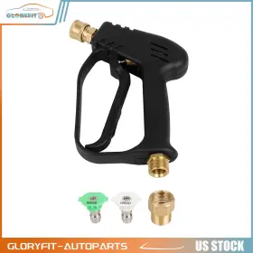Glf180fg221d113 Gloryfit-autoparts Short Pressure Washer Gun With M22-14mm Inlet Stubby High Handle New