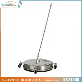 Glf180fg516d110 Gloryfit-autoparts 19 Inch Pressure Washer Surface Cleaner With 4 Wheels Stainless Steel Housing
