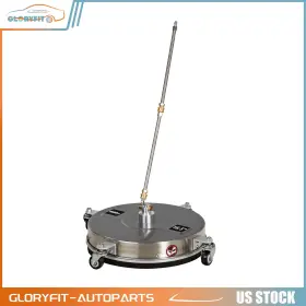 Glf180fg522d106 Gloryfit-autoparts 16.5 Inch Pressure Washer Surface Cleaner Stainless Steel Power Attachment Glf180fg522d106 Gloryfit-autoparts 16.5 Inch Pressure Washer Surface Cleaner Stainless Steel Power Attachment