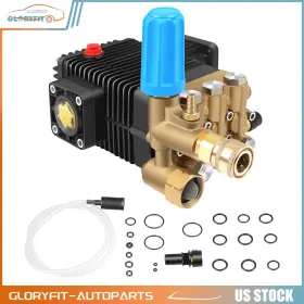 Go167ly116n70 Gloryfit-autoparts New Pressure Washer Pump For 3000psi 2.5gpm 3/4 Inch Horizontal 3400 Rpm
